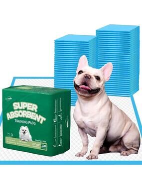 Puppy Pads 22"X23" 100 Count 6-Layer Leak-Proof & Super Absorbent Dog Pet Train